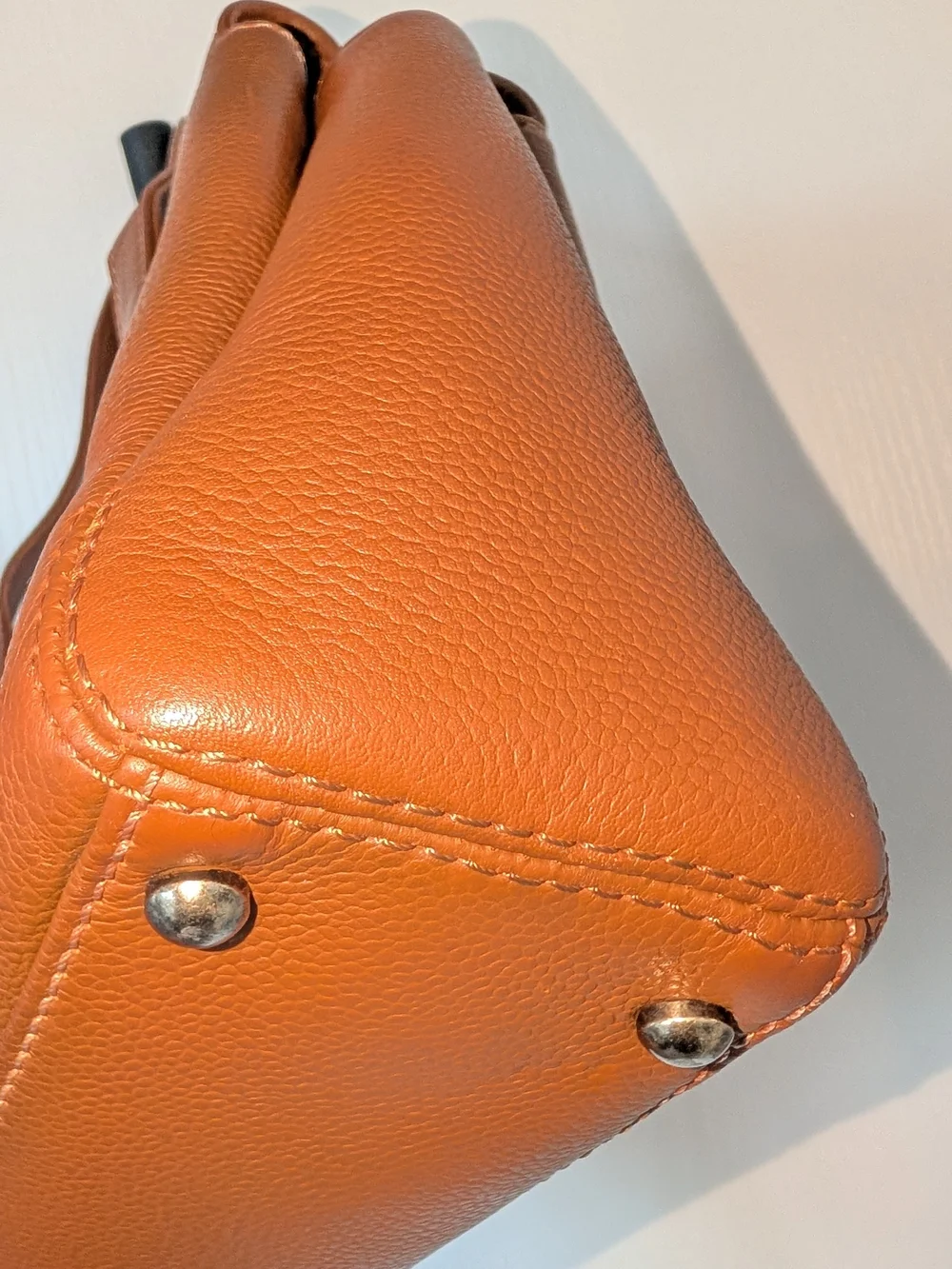 Chanel Rare Caviar Brown Leather Top-Handle Bag